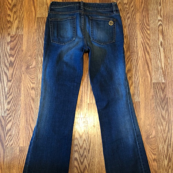 TORY BURCH Classic Tory Jeans, Size 26 - Picture 6 of 7